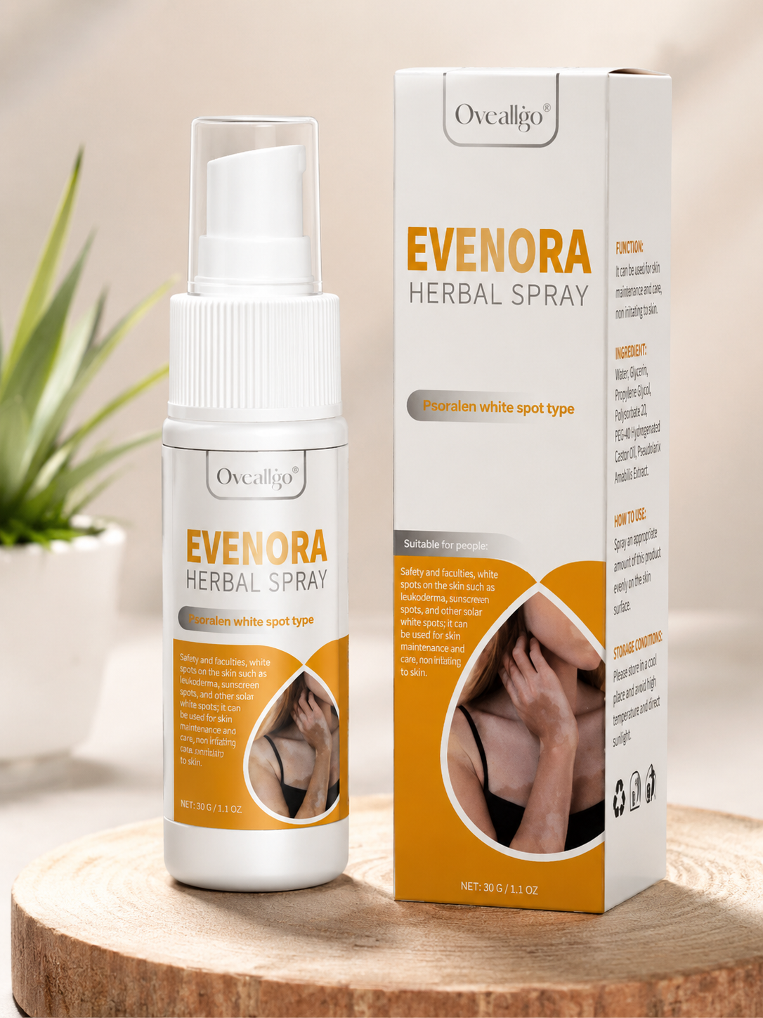 Evenora Spray: Elimina manchas en la Piel